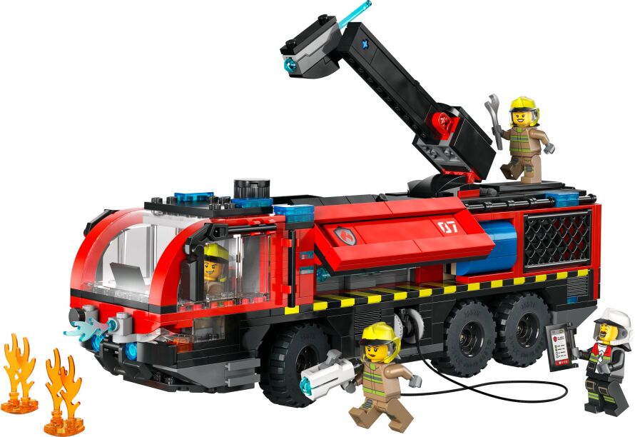 LEGO City Airport Fire Truck (60499) (1)