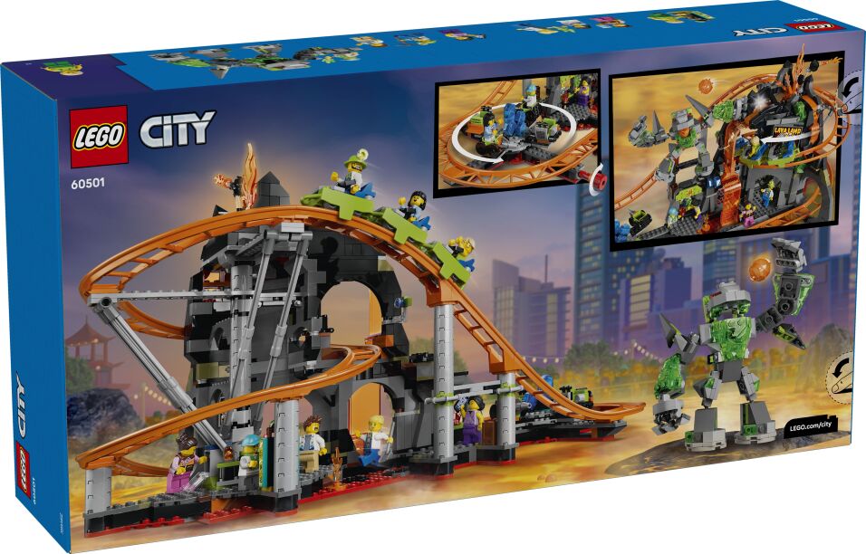 LEGO® City Lava Land Roller Coaster Park (60501) (12)