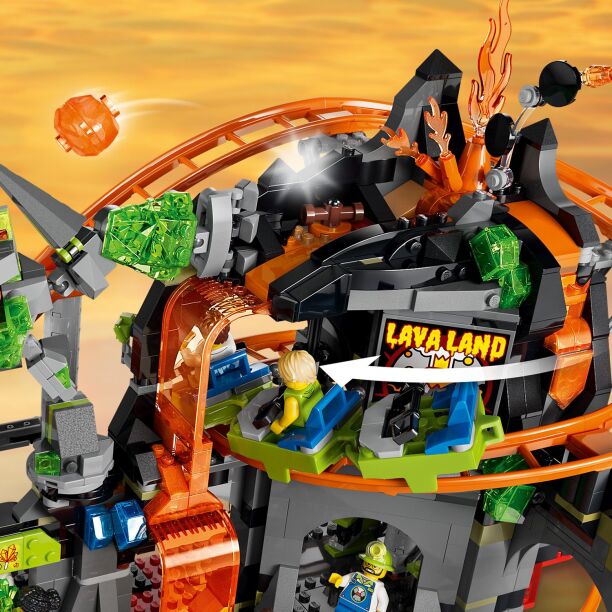 LEGO® City Lava Land Roller Coaster Park (60501) (3)
