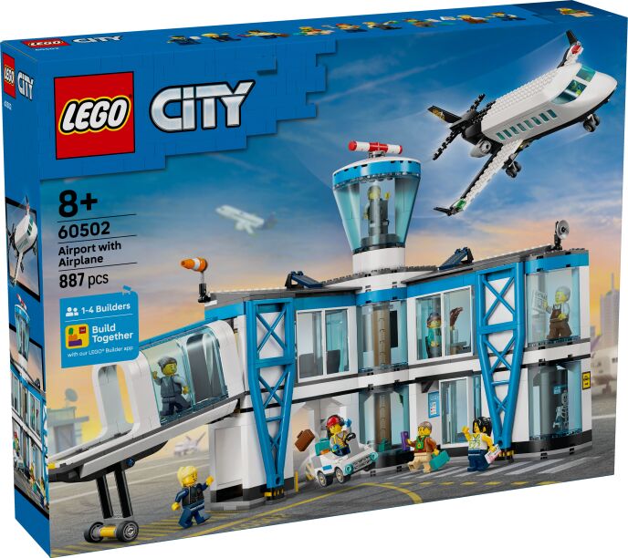LEGO City Airport With Airplane (60502) (0)