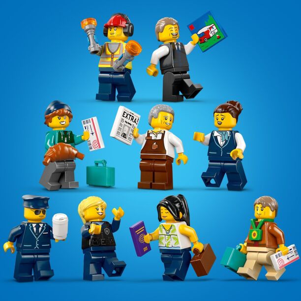 LEGO City Airport With Airplane (60502) (7)