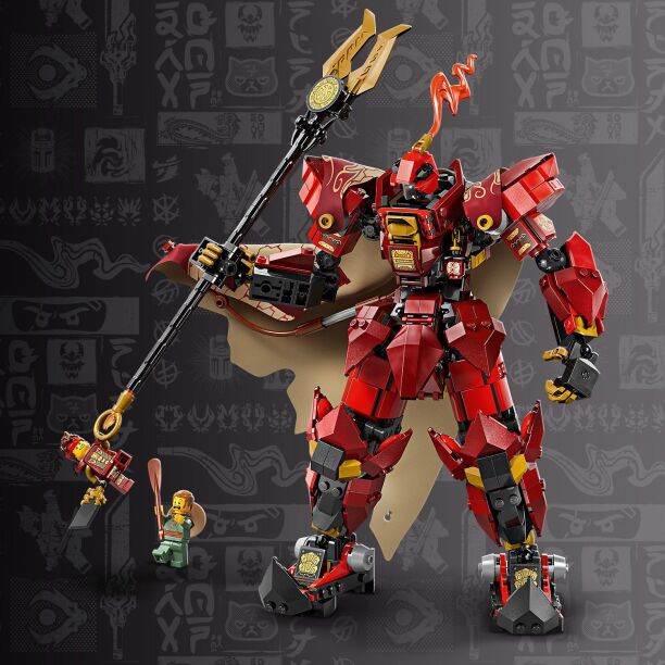 LEGO Ninjago The Fire Knight Mech (71846) (2)