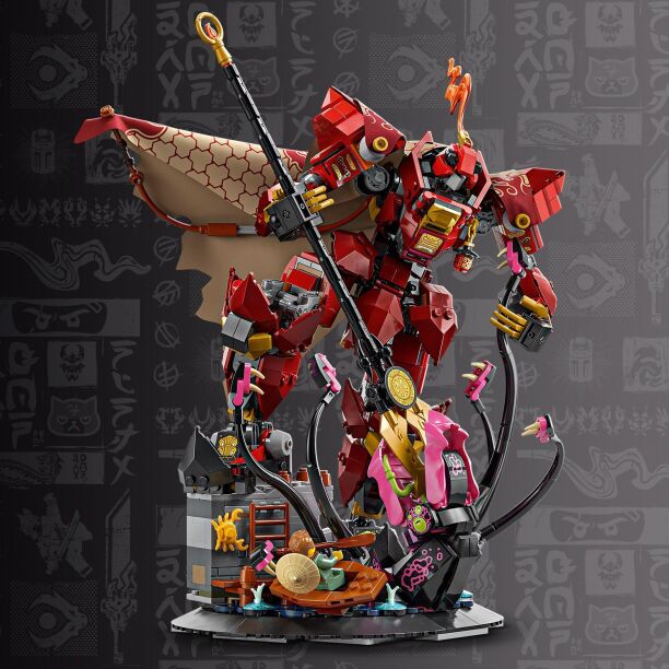 LEGO Ninjago The Fire Knight Mech (71846) (3)