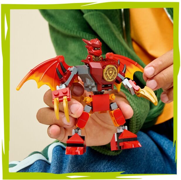 LEGO Ninjago Kai's Dragon Mech Battle Pack (71851) (2)
