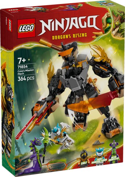 LEGO Ninjago Cole's Mission Mech & Dragon Zane (71854) (0)