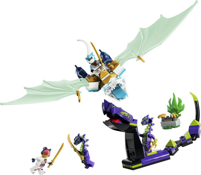 LEGO® Ninjago Zane's Ice Dragon Battle (71865) (1)