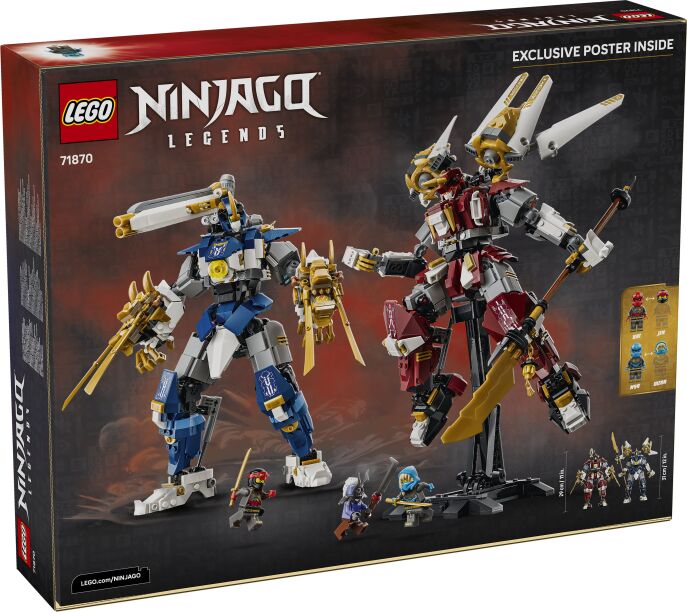 LEGO® Ninjago The Twin Titan Mechs (71870) (9)