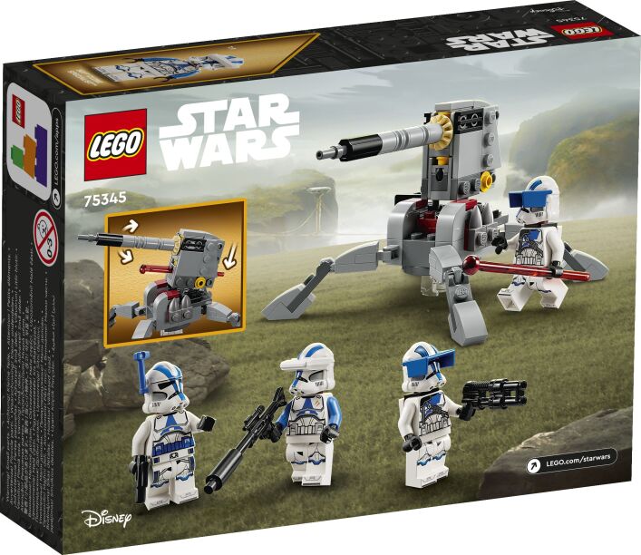 LEGO Star Wars 501st Clone Troopers Battlepack (75345) (8)