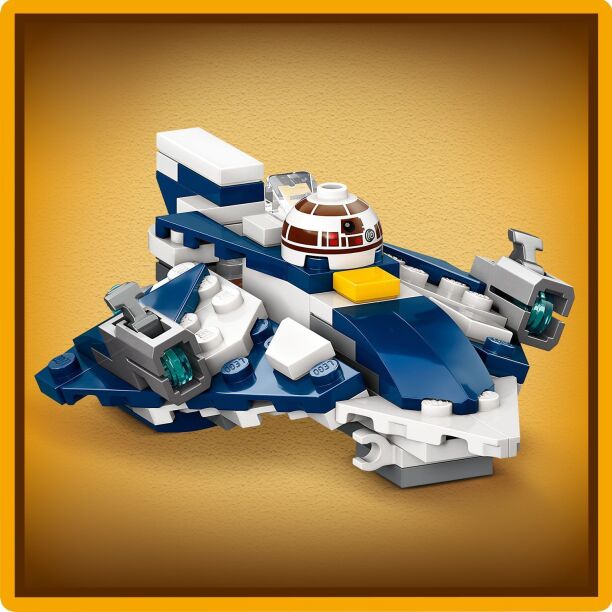 LEGO Star Wars Plo Koon's Jedi Starfighter Microfighter (75400) (3)