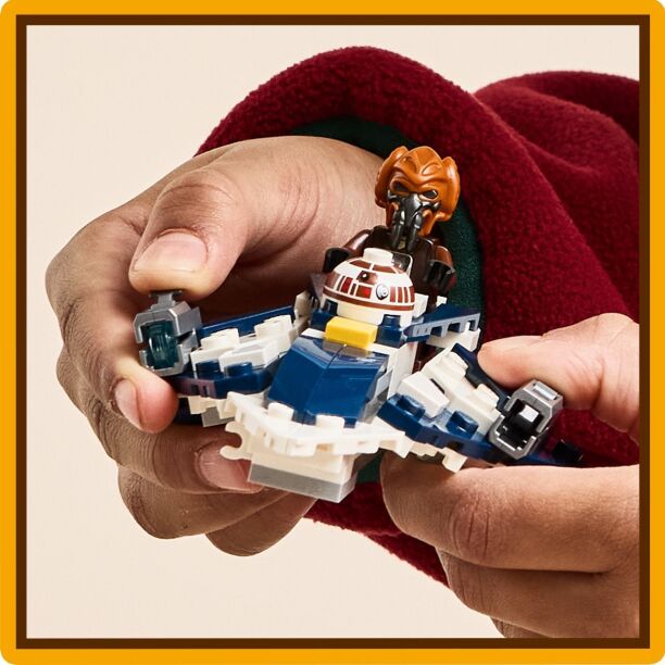 LEGO Star Wars Plo Koon's Jedi Starfighter Microfighter (75400) (4)