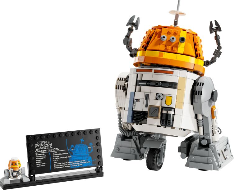 LEGO Star Wars Chopper C1-10P Astromech Droid (75416) (1)