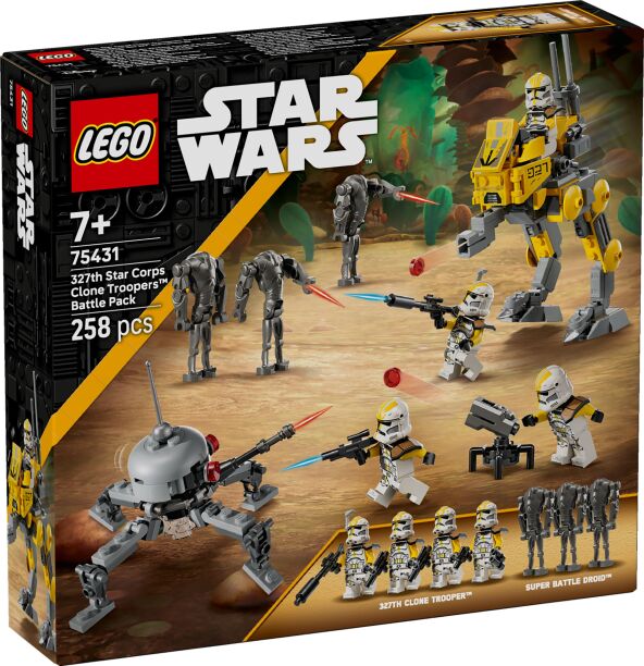 LEGO Star Wars 327Th Star Corps Clone Troopers Battle Pack (75431) (0)