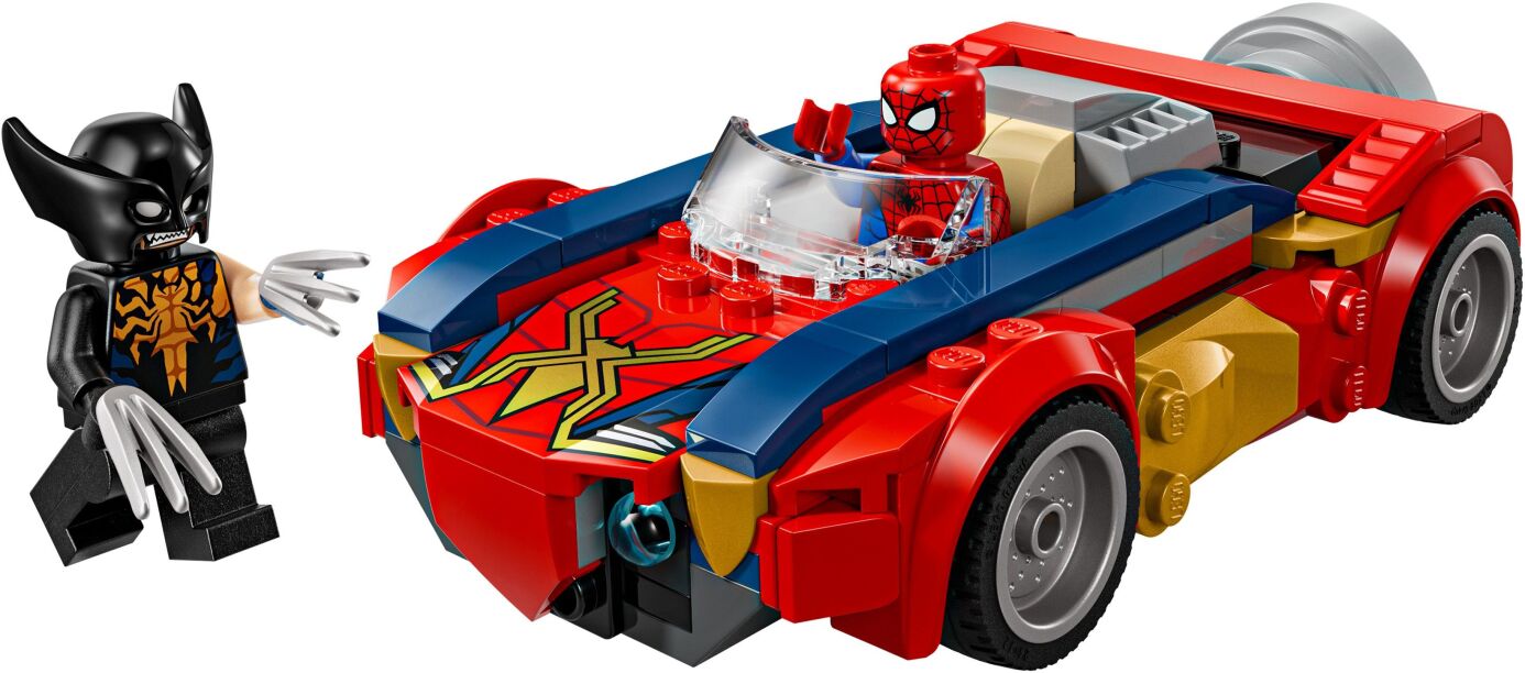 LEGO Super Heroes Spider-Man Car vs. Venomized Wolverine (76336) (1)
