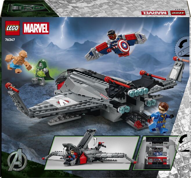 LEGO® Super Heroes Avengers: Doomsday Quinjet (76347) (9)