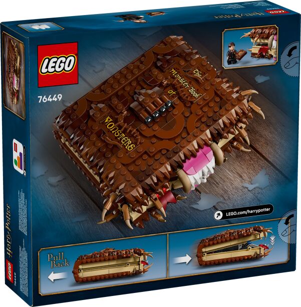 LEGO Harry Potter Chomping Monster Book Of Monsters (76449) (9)