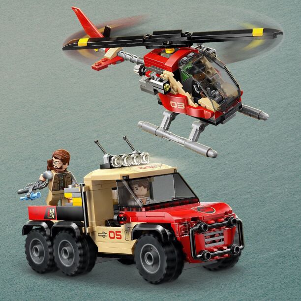 LEGO Jurassic World Spinosaurus & Quetzalcoatlus Air Mission (76976) (4)