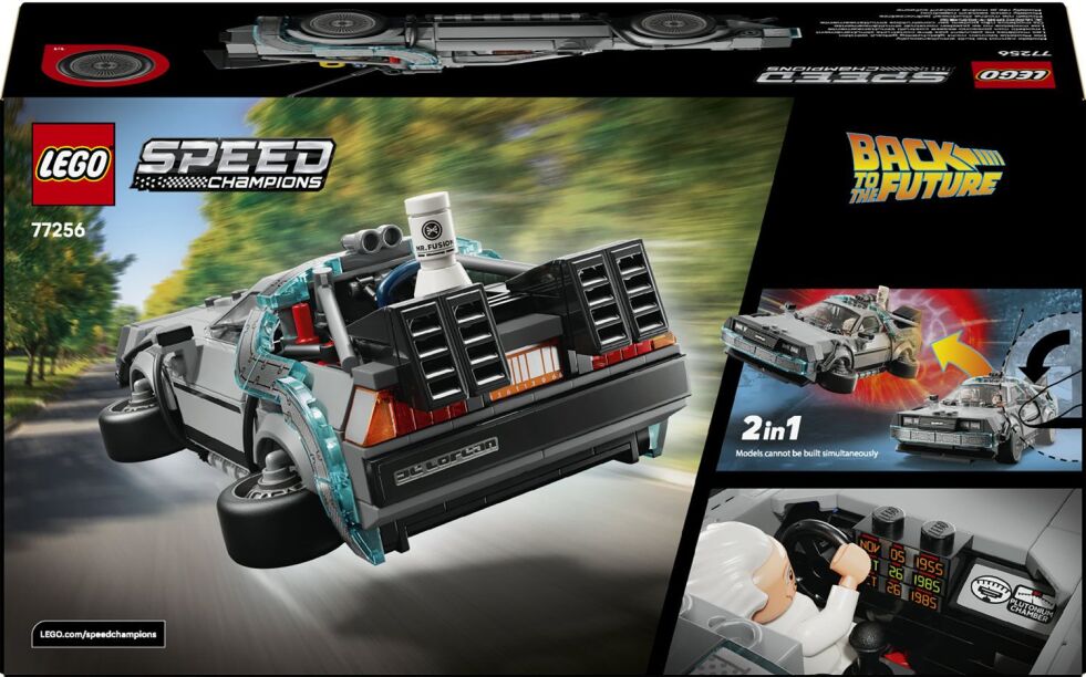 LEGO® Speed Champions Time Machine From Back To The Future (77256) (8)