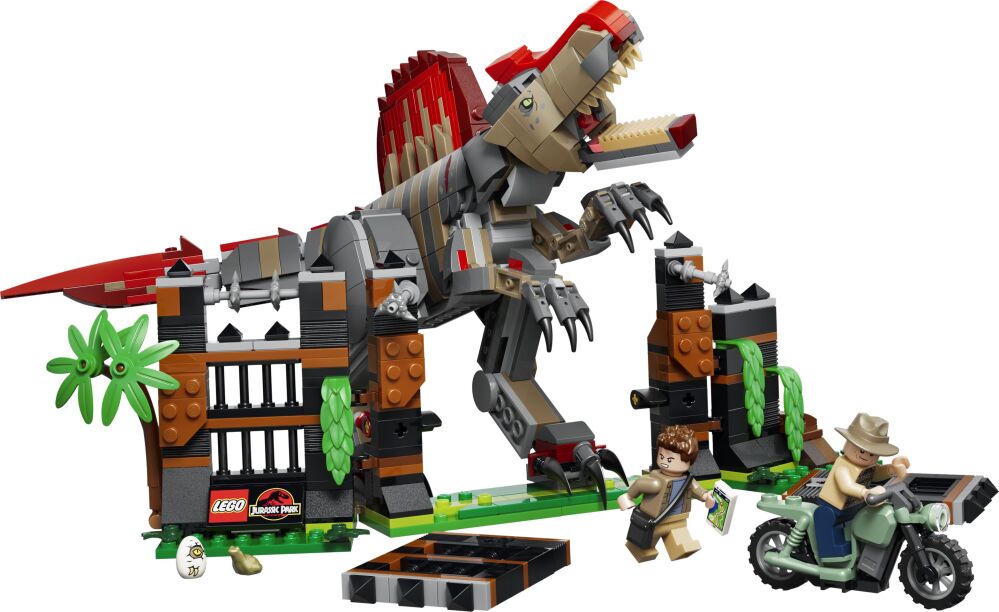 LEGO® Jurassic World Spinosaurus Dinosaur Escape (77982) (1)