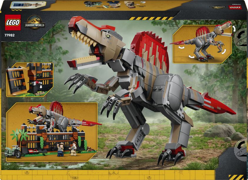 LEGO® Jurassic World Spinosaurus Dinosaur Escape (77982) (8)